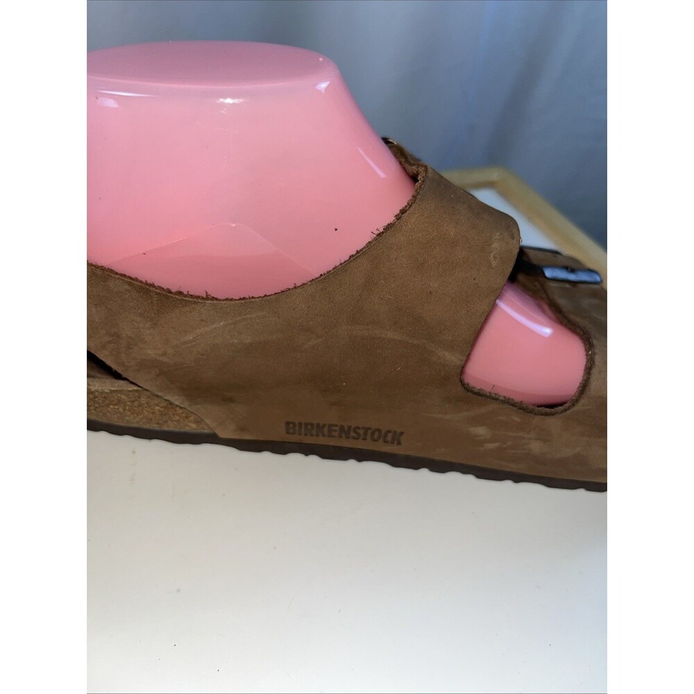 Brinkenstock Unisex Milano Brown Sandals Size 41 Back Strap Casual Summer Beach - Picture 4 of 7